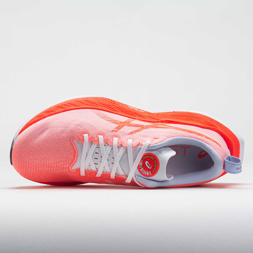 ASICS Superblast Unisex  White/Sunset Red