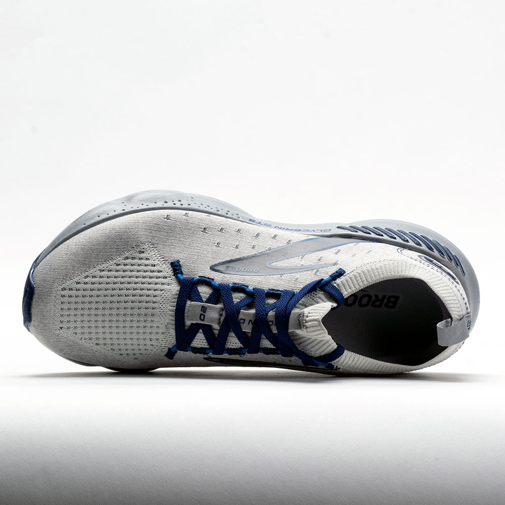 Brooks Glycerin StealthFit GTS 20 Men's  Oyster/Alloy/Blue Depths