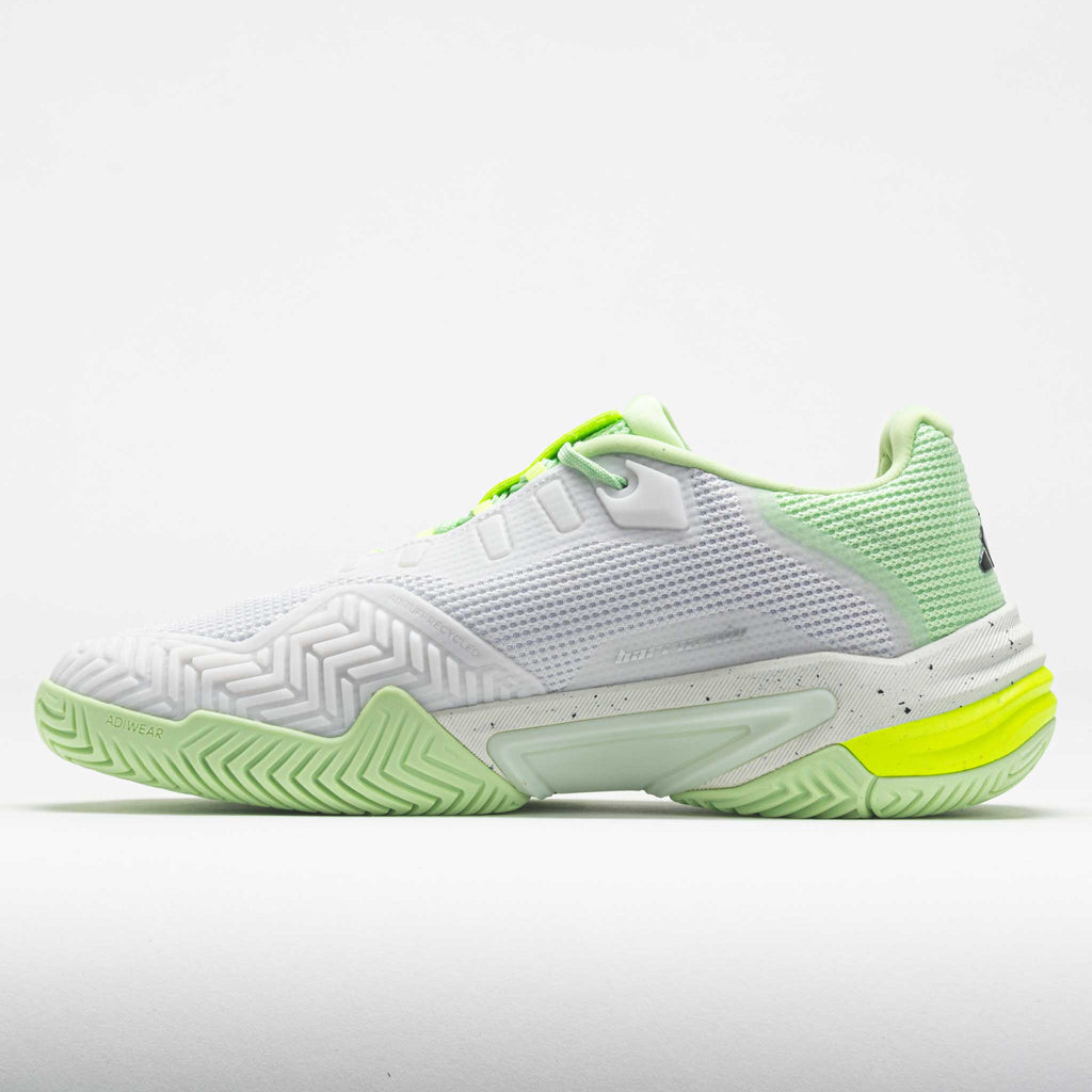adidas Barricade 13 Men's  White/Core Black/Semi-Green Spark