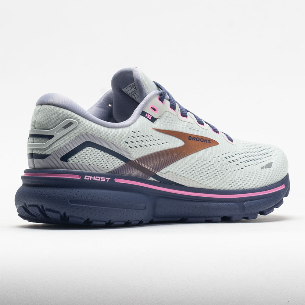 Brooks Ghost 15 Women's  Spa Blue/Neo Pink/Copper