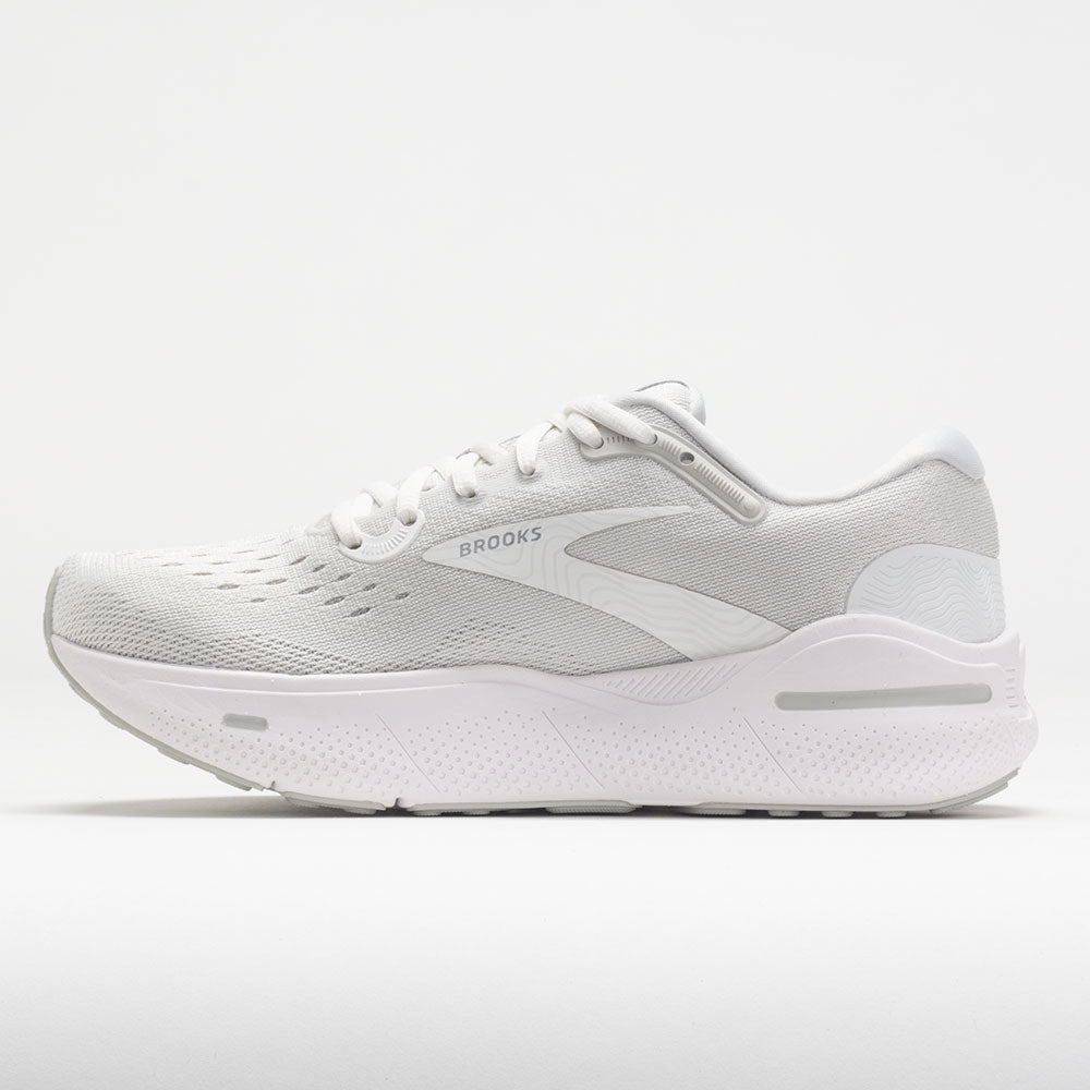 Brooks Ghost Max Women's  White/Oyster/Metallic Silver