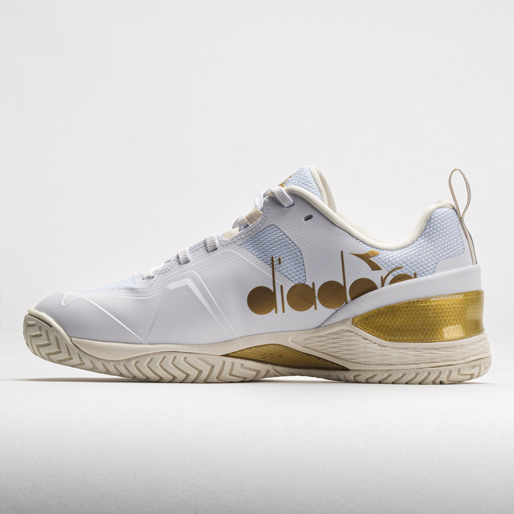 Diadora Blushield Torneo 2 AG Women's  White/Gold